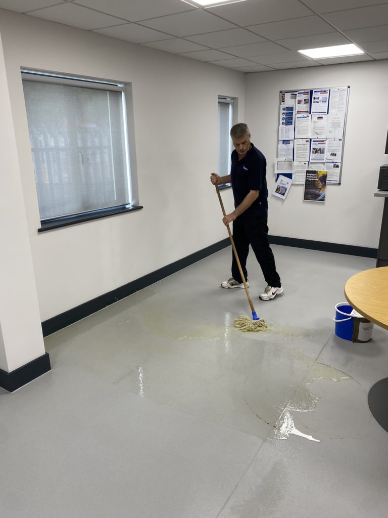 Mopping The Floor