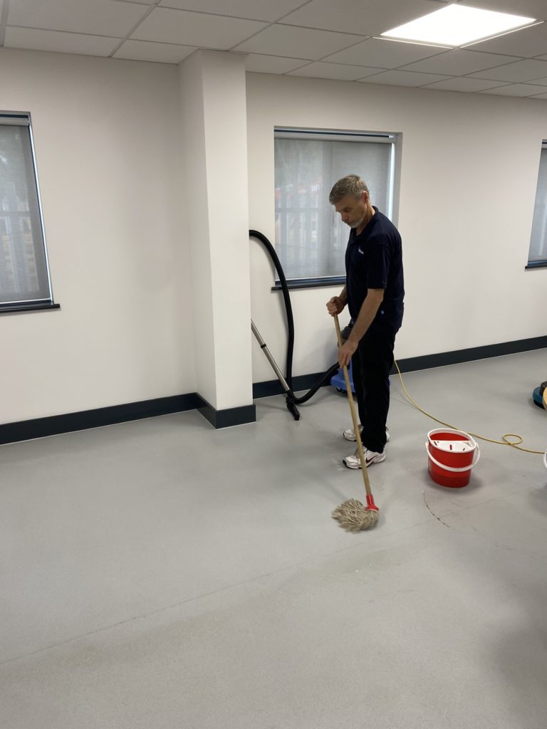 Mopping The Floor